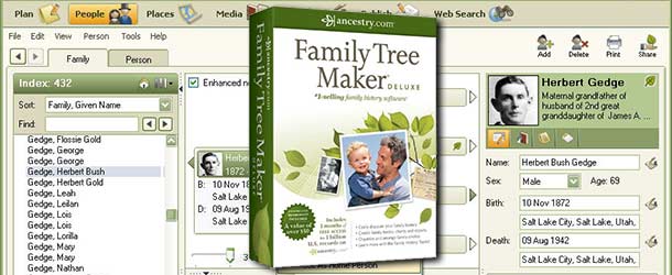 family tree maker deluxe download