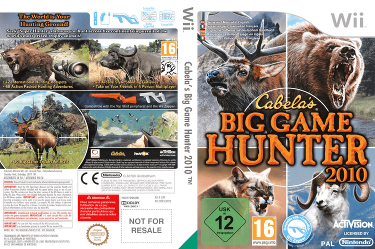 big game hunter xbox 360